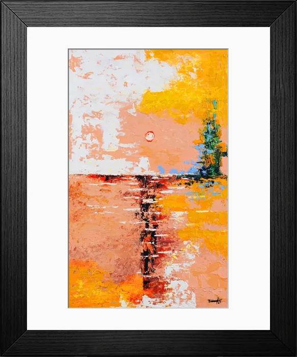 Framed Print : Abstract Art 121. Creator: Bandji Fall Framed Print : Abstract Art 121. Creator: Bandji Fall