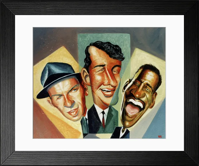 Framed Print : The Rat Pack-1. Creator: Dan Springer Framed Print : The Rat Pack-1. Creator: Dan Springer