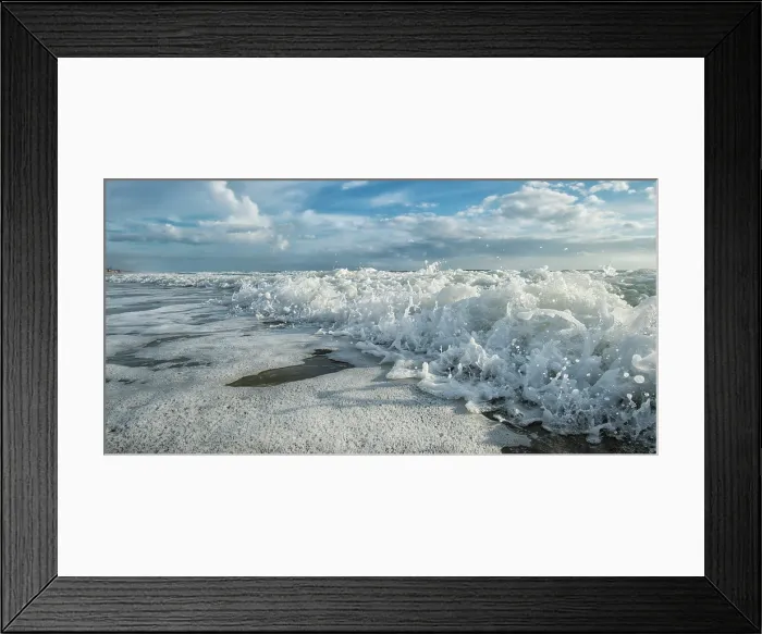 Framed Print : Salt Bath. Creator: Eve Turek Framed Print : Salt Bath. Creator: Eve Turek