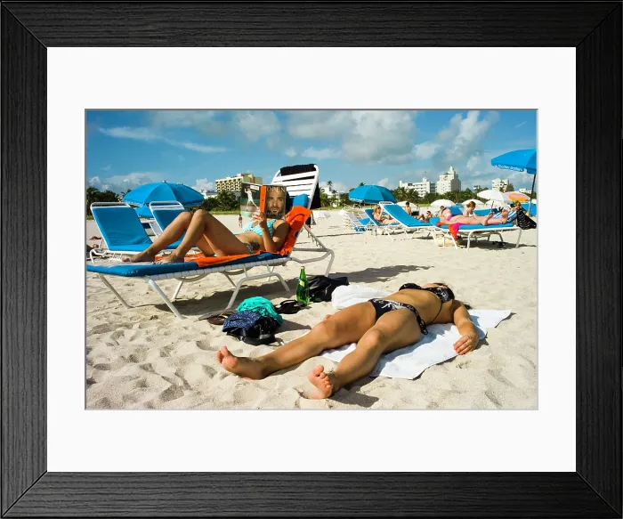 Framed Print : Lummus Park, Miami Beach, FL. Creator: Chris Suspect Framed Print : Lummus Park, Miami Beach, FL. Creator: Chris Suspect