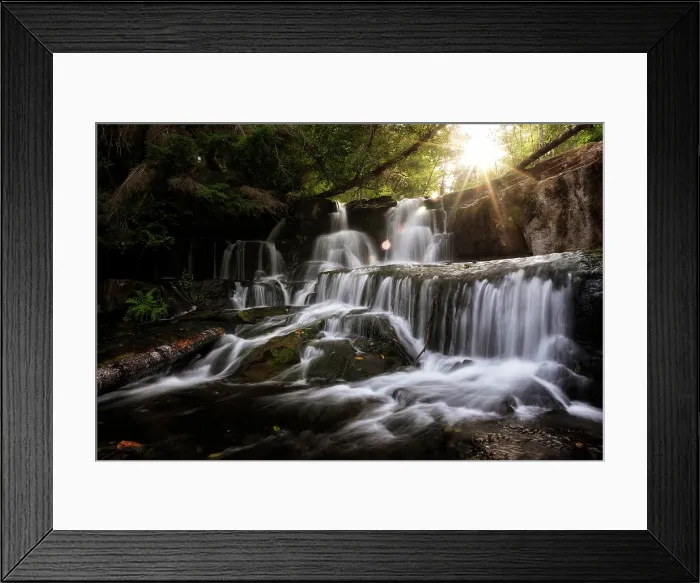 Framed Print : Alsea Falls. Creator: Joshua Johnston Framed Print : Alsea Falls. Creator: Joshua Johnston