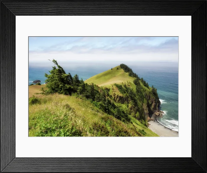 Framed Print : Cascade Head. Creator: Joshua Johnston Framed Print : Cascade Head. Creator: Joshua Johnston