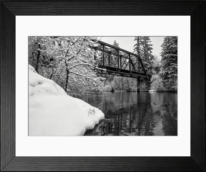 Framed Print : Tualatin River Bridge. Creator: Joshua Johnston Framed Print : Tualatin River Bridge. Creator: Joshua Johnston