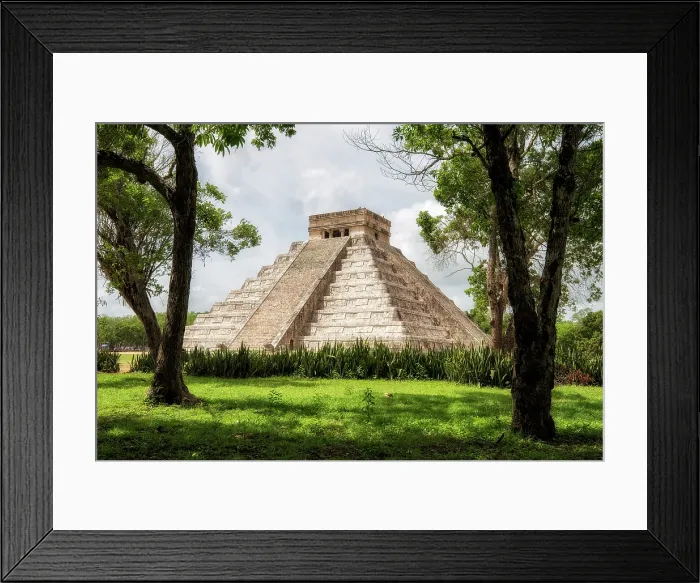 Framed Print : Chichen-Itza. Creator: Joshua Johnston Framed Print : Chichen-Itza. Creator: Joshua Johnston