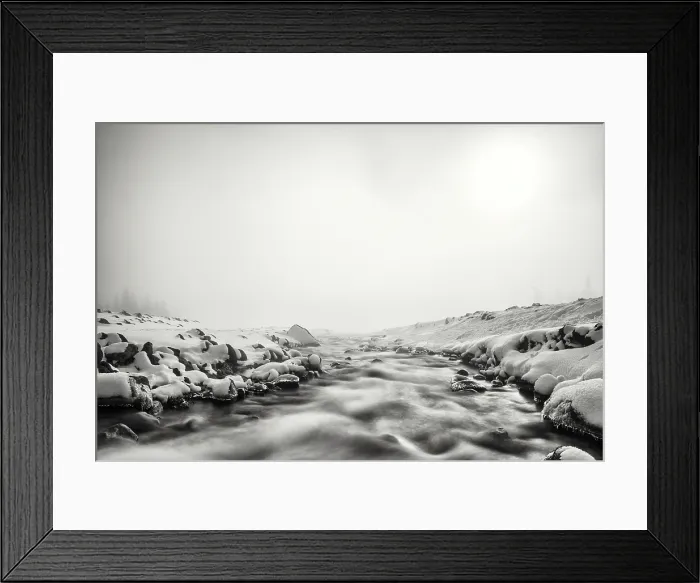Framed Print : White River. Creator: Joshua Johnston Framed Print : White River. Creator: Joshua Johnston