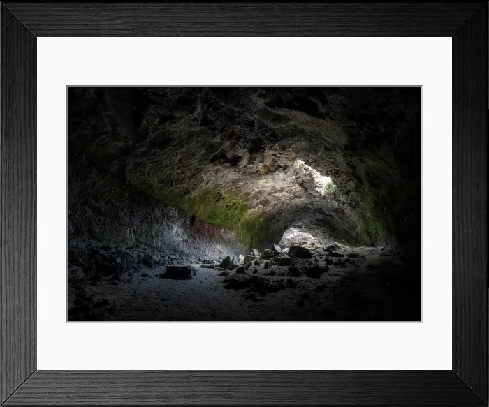 Framed Print : Derrick Cave. Creator: Joshua Johnston Framed Print : Derrick Cave. Creator: Joshua Johnston