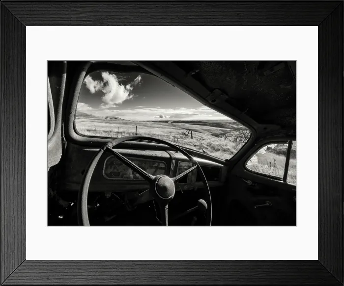 Framed Print : Sunday Drive. Creator: Joshua Johnston Framed Print : Sunday Drive. Creator: Joshua Johnston