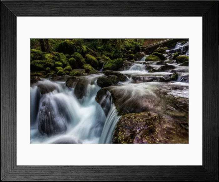 Framed Print : Oneanta Creek. Creator: Joshua Johnston Framed Print : Oneanta Creek. Creator: Joshua Johnston