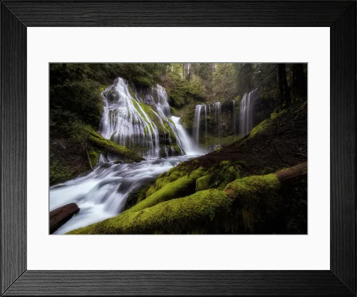 Framed Print : Panther Creek Falls. Creator: Joshua Johnston Framed Print : Panther Creek Falls. Creator: Joshua Johnston