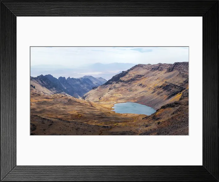 Framed Print : Wildhorse Lake. Creator: Joshua Johnston Framed Print : Wildhorse Lake. Creator: Joshua Johnston