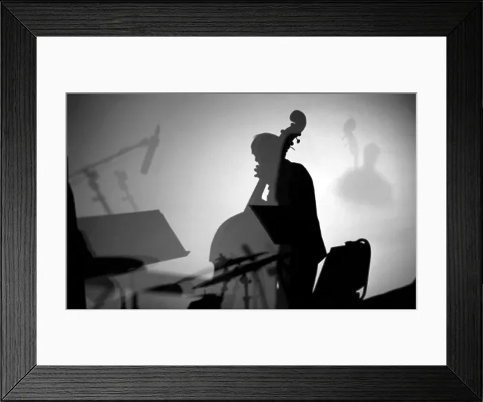 Framed Print : Jazz Rehearsal. Creator: Tom Artin Framed Print : Jazz Rehearsal. Creator: Tom Artin