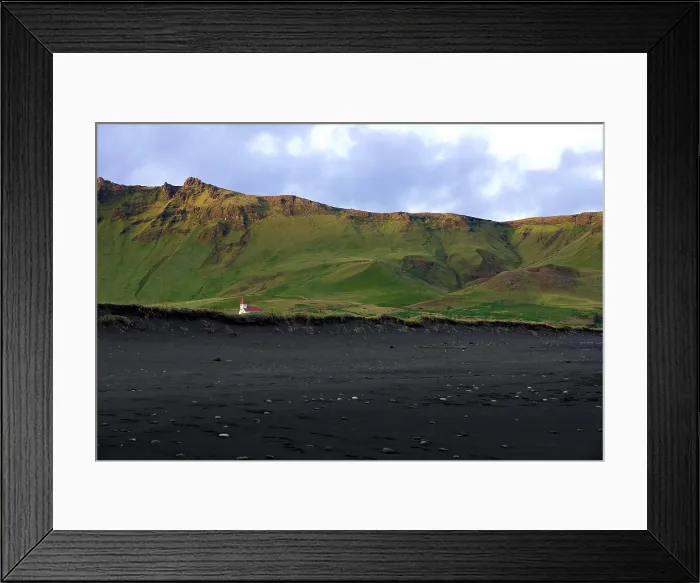 Framed Print : Church, Iceland. Creator: Tom Artin Framed Print : Church, Iceland. Creator: Tom Artin