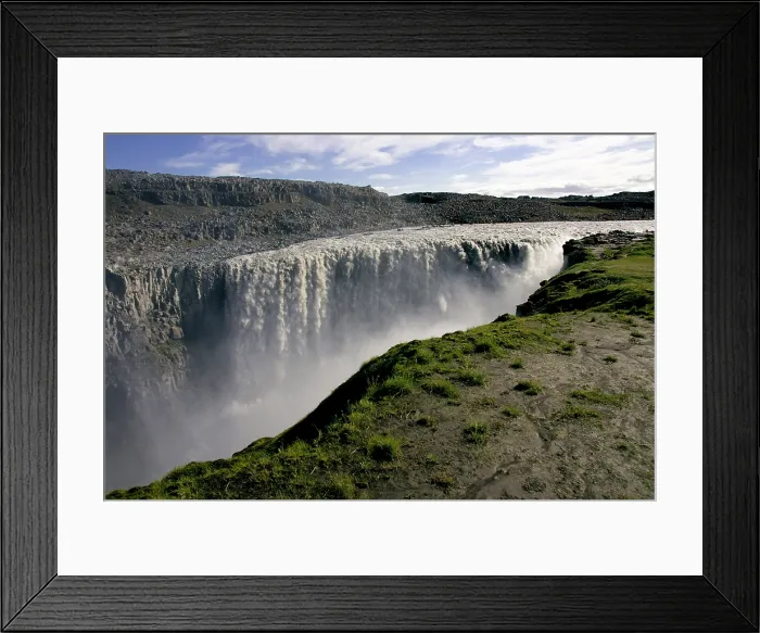 Framed Print : Dettifoss Falls, Iceland. Creator: Tom Artin