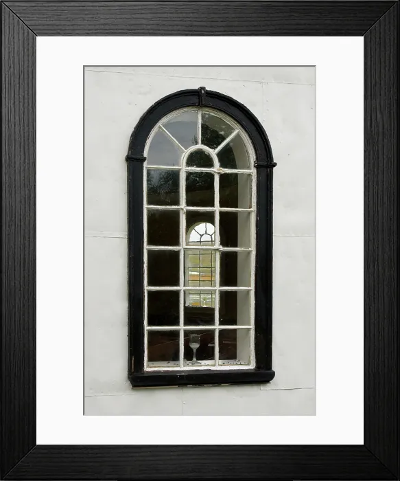 Framed Print : Church Window, Iceland. Creator: Tom Artin