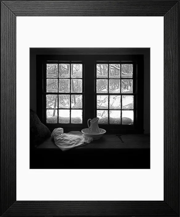 Framed Print : Window Seat, Blizzard. Creator: Tom Artin Framed Print : Window Seat, Blizzard. Creator: Tom Artin