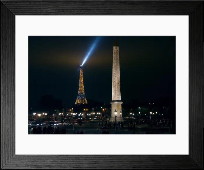 Framed Print : Place de la Concorde, Paris. Creator: Tom Artin Framed Print : Place de la Concorde, Paris. Creator: Tom Artin