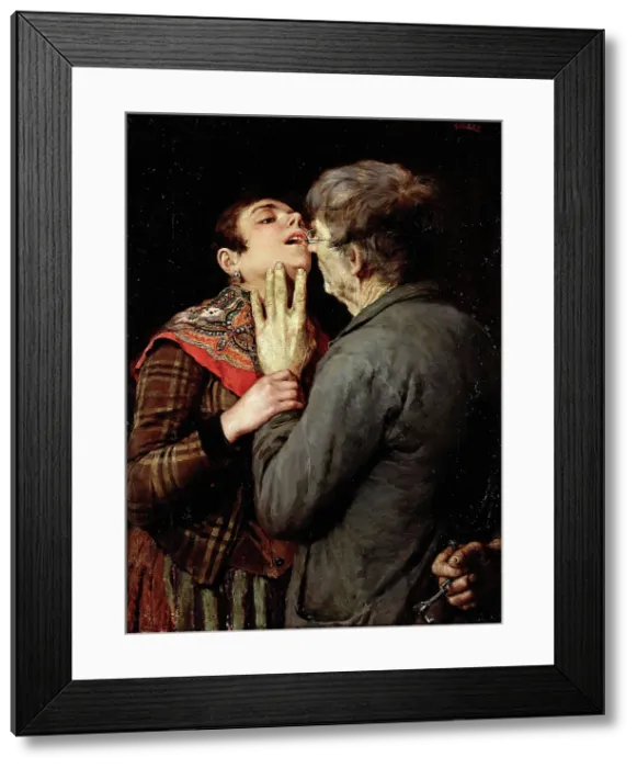 Framed Print : A toothdrawer concealing the key from the patient. Creator: Luciano Nezzo Framed Print : A toothdrawer concealing the key from the patient. Creator: Luciano Nezzo