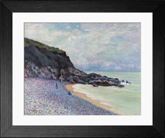 Framed Print : Lady's Cove, Langland Bay, Wales, 1897. Creator: Sisley, Alfred (1839-1899). Lady's Cove, Langland Bay, Wales, 1897. Creator: Sisley, Alfred (1839-1899) Framed Print : Lady's Cove, Langland Bay, Wales, 1897. Creator: Sisley, Alfred (1839-1899). Lady's Cove, Langland Bay, Wales, 1897. Creator: Sisley, Alfred (1839-1899)