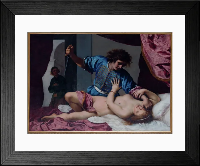 Framed Print : Tarquinius and Lucretia, 1640. Creator: Ficherelli, Felice (1605-1660) Framed Print : Tarquinius and Lucretia, 1640. Creator: Ficherelli, Felice (1605-1660)