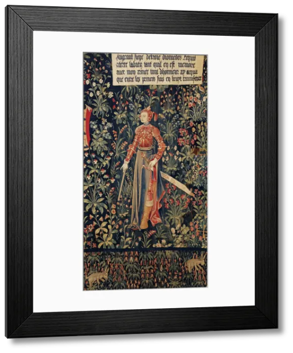 Framed Print : Penthesilea, Amazonian queen, Early16th century. Creator: Anonymous master Framed Print : Penthesilea, Amazonian queen, Early16th century. Creator: Anonymous master