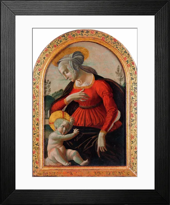 Framed Print : Madonna and Child, Last quarter of 15th century. Creator: Giorgio Martini, Francesco di (1439-1501) Framed Print : Madonna and Child, Last quarter of 15th century. Creator: Giorgio Martini, Francesco di (1439-1501)