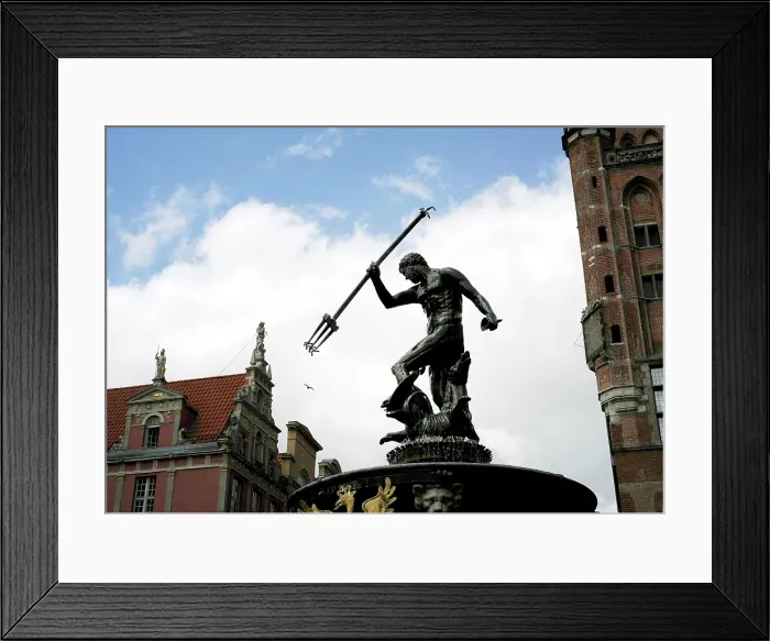 Framed Print : Neptune's Fountain by Abraham van den Block and Piotr Husen, Gdansk, Poland, 2015. Creator: Unknown. Neptune's Fountain by Abraham van den Block and Piotr Husen, Gdansk, Poland, 2015. Creator: Unknown Framed Print : Neptune's Fountain by Abraham van den Block and Piotr Husen, Gdansk, Poland, 2015. Creator: Unknown. Neptune's Fountain by Abraham van den Block and Piotr Husen, Gdansk, Poland, 2015. Creator: Unknown