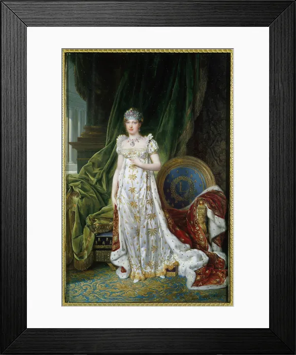 Framed Print : Empress Marie-Louise, 1810. Creator: Isabey, Jean-Baptiste (1767-1855) Framed Print : Empress Marie-Louise, 1810. Creator: Isabey, Jean-Baptiste (1767-1855)