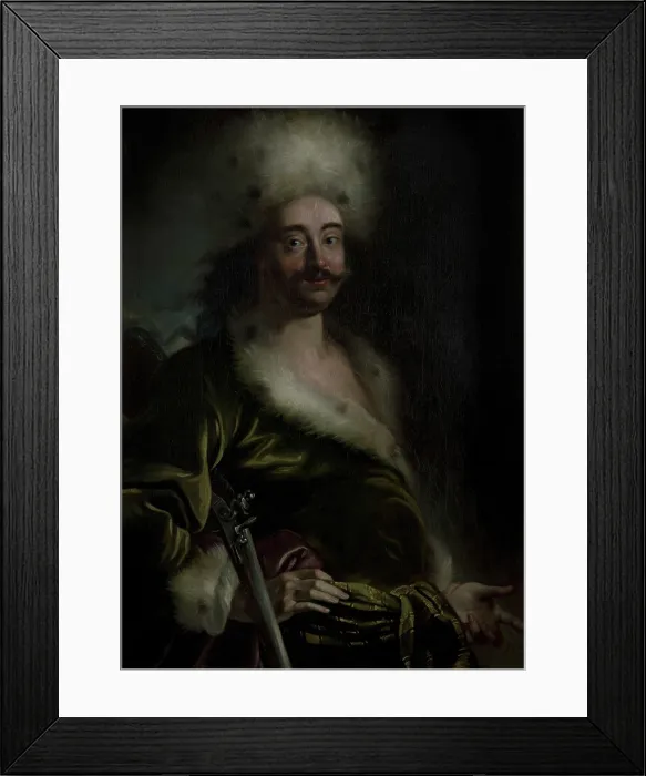 Framed Print : Portrait of Emperor Peter I the Great (1672-1725), 1711-1712. Creator: Kupecky (Kupetzky), Jan (Johann) (1667-1740) Framed Print : Portrait of Emperor Peter I the Great (1672-1725), 1711-1712. Creator: Kupecky (Kupetzky), Jan (Johann) (1667-1740)