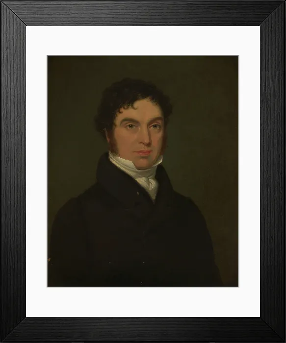 Framed Print : Matthew Chalmers, surgeon to the Beverley Dispensary, 1829. Creator: George Jackson Framed Print : Matthew Chalmers, surgeon to the Beverley Dispensary, 1829. Creator: George Jackson