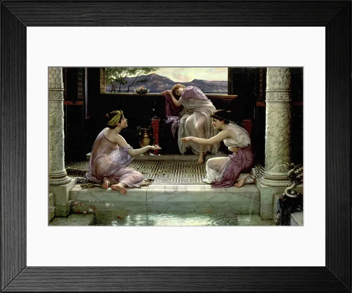 Framed Print : When the World was Young, 1891. Creator: Poynter, Edward John (1836-1919) Framed Print : When the World was Young, 1891. Creator: Poynter, Edward John (1836-1919)