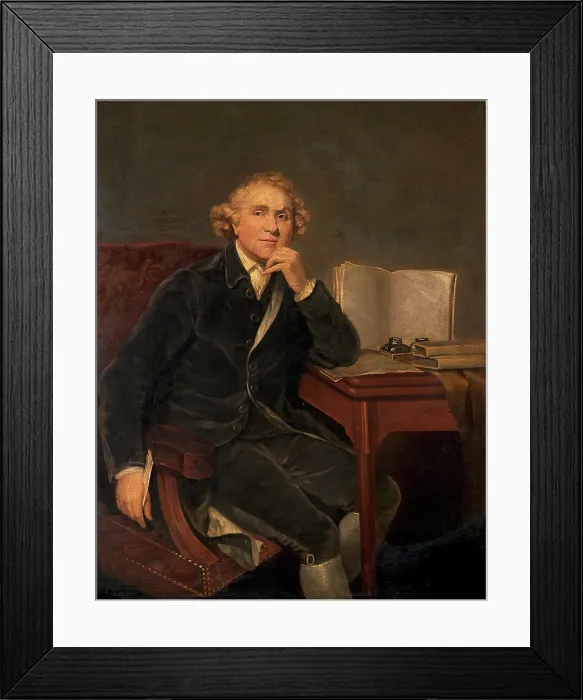 Framed Print : John Hunter (1728-1793), surgeon and anatomist. Creator: Reynolds, Joshua, Sir, 1723-1792 (After) Framed Print : John Hunter (1728-1793), surgeon and anatomist. Creator: Reynolds, Joshua, Sir, 1723-1792 (After)