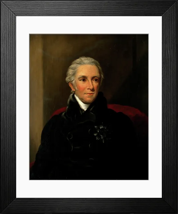 Framed Print : Sir Henry Halford (1766-1844), physician. Creator: Henry Room Framed Print : Sir Henry Halford (1766-1844), physician. Creator: Henry Room