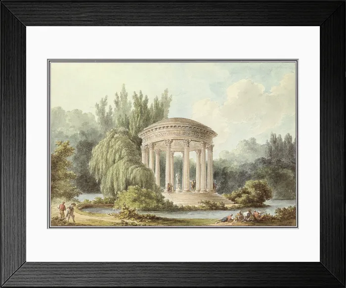 Framed Print : Temple de l'Amour, 1786. Creator: Chatelet, Claude-Louis (1753-1795). Temple de l'Amour, 1786. Creator: Chatelet, Claude-Louis (1753-1795) Framed Print : Temple de l'Amour, 1786. Creator: Chatelet, Claude-Louis (1753-1795). Temple de l'Amour, 1786. Creator: Chatelet, Claude-Louis (1753-1795)