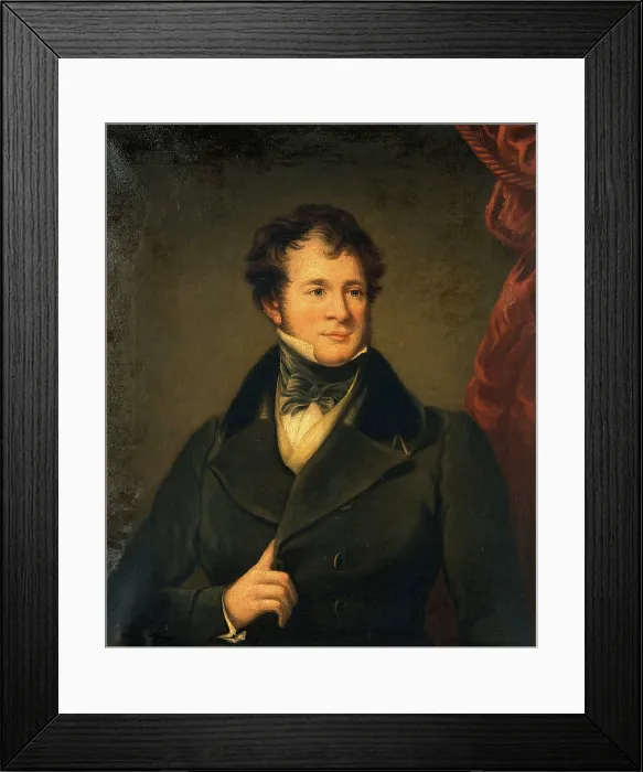 Framed Print : Richard Anthony Stafford (1801-1854), surgeon to the Marylebone Dispensary. Creator: William Salter Framed Print : Richard Anthony Stafford (1801-1854), surgeon to the Marylebone Dispensary. Creator: William Salter