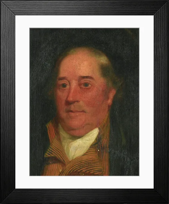 Framed Print : Benjamin Jesty, 1805. Creator: Michael William Sharp Framed Print : Benjamin Jesty, 1805. Creator: Michael William Sharp