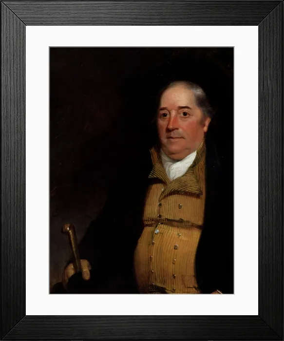 Framed Print : Benjamin Jesty, 1805. Creator: Michael William Sharp Framed Print : Benjamin Jesty, 1805. Creator: Michael William Sharp