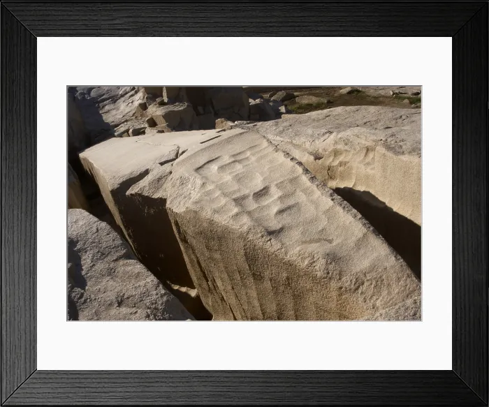 Framed Print : The unfinished obelisk, Aswan, Egypt, 2003. Creator: Unknown Framed Print : The unfinished obelisk, Aswan, Egypt, 2003. Creator: Unknown