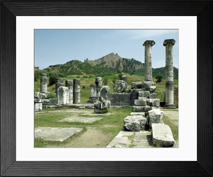Framed Print : Temple of Artemis, Sardis, Turkey, 1999. Creator: Unknown Framed Print : Temple of Artemis, Sardis, Turkey, 1999. Creator: Unknown