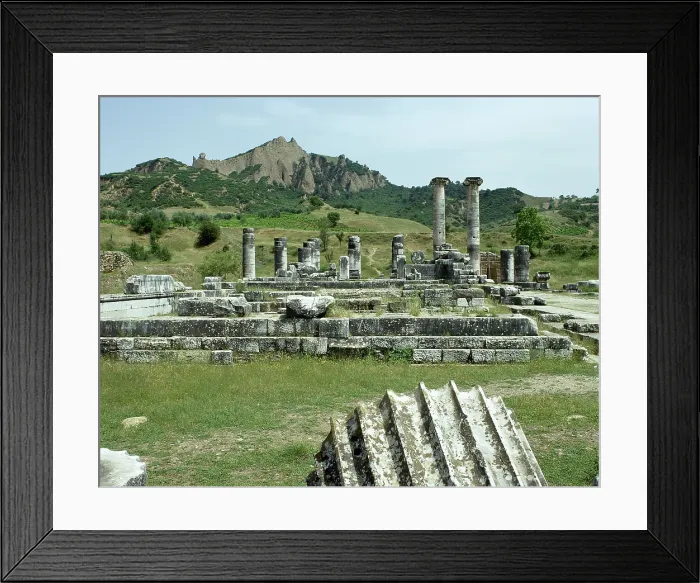 Framed Print : Temple of Artemis, Sardis, Turkey, 1999. Creator: Unknown Framed Print : Temple of Artemis, Sardis, Turkey, 1999. Creator: Unknown