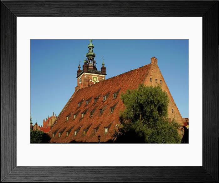 Framed Print : The Great Mill, built by the Teutonic Knights in 1350, Old Town, Gdansk, Poland, 2015. Creator: Unknown Framed Print : The Great Mill, built by the Teutonic Knights in 1350, Old Town, Gdansk, Poland, 2015. Creator: Unknown