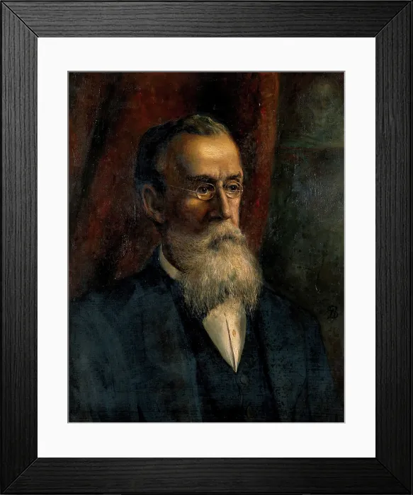 Framed Print : Sir Jonathan Hutchinson. Creator: William Swainson Framed Print : Sir Jonathan Hutchinson. Creator: William Swainson