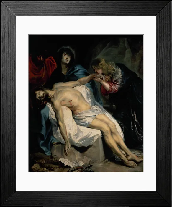 Framed Print : Pieta, 1618-1620. Creator: Anthony van Dyck