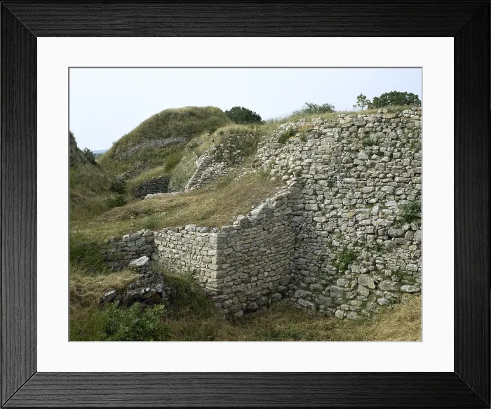 Framed Print : Troy II stratum, Troy, Turkey, Bronze age, 2500-2300 BC (2000). Creator: Unknown Framed Print : Troy II stratum, Troy, Turkey, Bronze age, 2500-2300 BC (2000). Creator: Unknown
