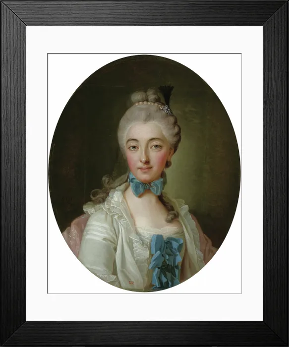 Framed Print : Portrait of Princess Elzbieta Izabela Lubomirska, nee Countess Czartoryska (1736-1816), 18th century Creator: Krafft, Per, the Elder (1724-1793) Framed Print : Portrait of Princess Elzbieta Izabela Lubomirska, nee Countess Czartoryska (1736-1816), 18th century Creator: Krafft, Per, the Elder (1724-1793)