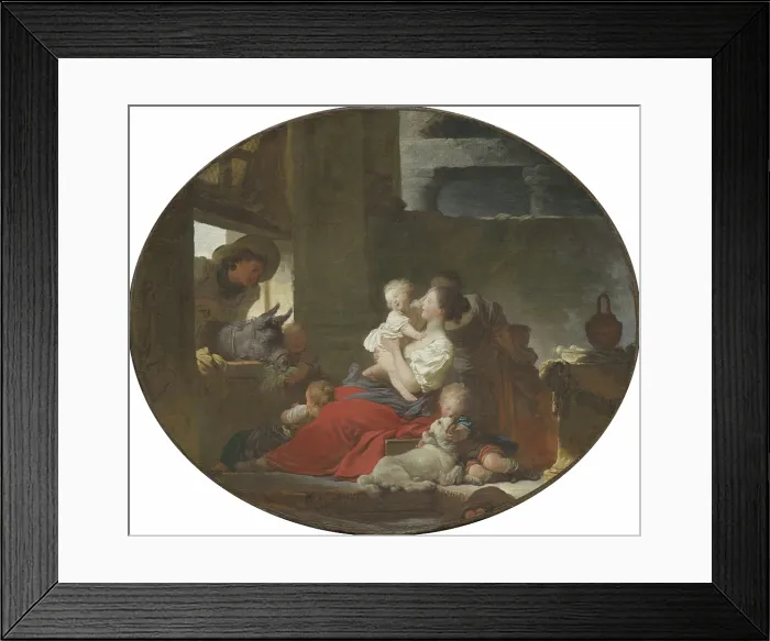 Framed Print : L'heureuse fecondite (Happy fertility), 1770s. Creator: Fragonard, Jean Honore (1732-1806). L'heureuse fecondite (Happy fertility), 1770s. Creator: Fragonard, Jean Honore (1732-1806) Framed Print : L'heureuse fecondite (Happy fertility), 1770s. Creator: Fragonard, Jean Honore (1732-1806). L'heureuse fecondite (Happy fertility), 1770s. Creator: Fragonard, Jean Honore (1732-1806)