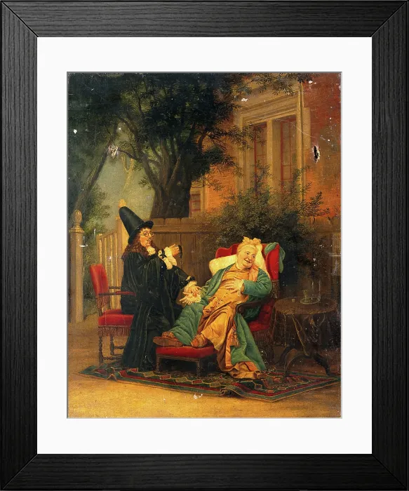 Framed Print : The doctor's surprise. Creator: Vibert, J. G. (Jehan Georges), 1840-1902 (After). The doctor's surprise. Creator: Vibert, J. G. (Jehan Georges), 1840-1902 (After) Framed Print : The doctor's surprise. Creator: Vibert, J. G. (Jehan Georges), 1840-1902 (After). The doctor's surprise. Creator: Vibert, J. G. (Jehan Georges), 1840-1902 (After)