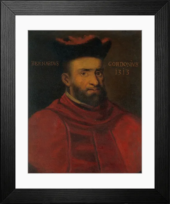 Framed Print : Bernard of Gordon. Creator: Unknown Framed Print : Bernard of Gordon. Creator: Unknown