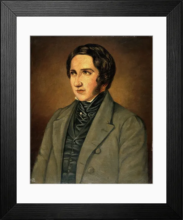 Framed Print : James Young Simpson (1811-1870), 1848. Creator: James Archer Framed Print : James Young Simpson (1811-1870), 1848. Creator: James Archer