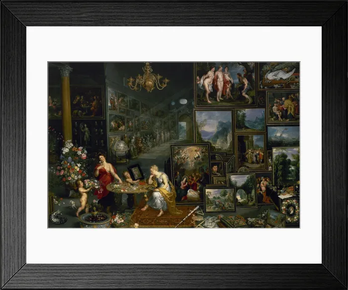 Framed Print : Sight and Smell, c1620. Creators: Jan Brueghel the Elder, Hendrick van Balen I, Frans Francken II, Gerard Seghers Framed Print : Sight and Smell, c1620. Creators: Jan Brueghel the Elder, Hendrick van Balen I, Frans Francken II, Gerard Seghers