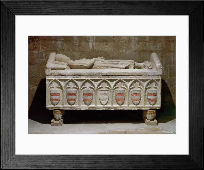 Framed Print : Gothic tomb of the Guimera family, Church of San Miguel, Ciutadilla, Catalonia, Spain, 1999. Creator: LTL Framed Print : Gothic tomb of the Guimera family, Church of San Miguel, Ciutadilla, Catalonia, Spain, 1999. Creator: LTL